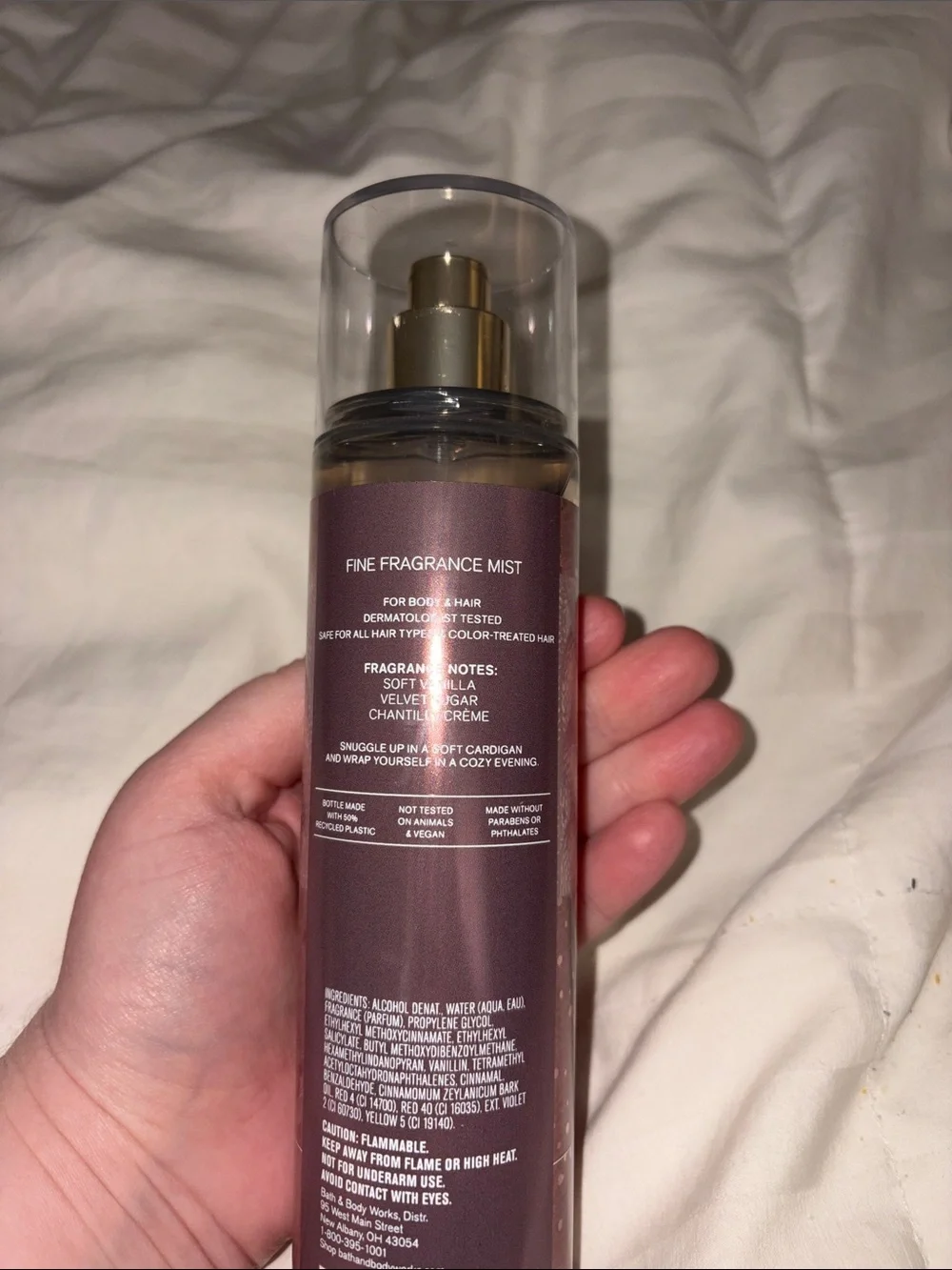 Brand New Bath & Body Works Wrapped in Vanilla Fine Fragrance Mist🔥